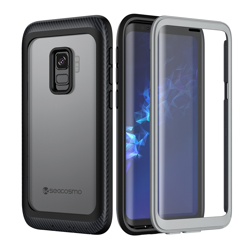 Seacosmo Samsung S9 Case Shockproof Cover [with Screen